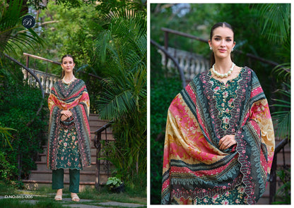 Fiza Belliza Designer Studio Cotton Karachi Readymade Suits Wholesaler Gujarat