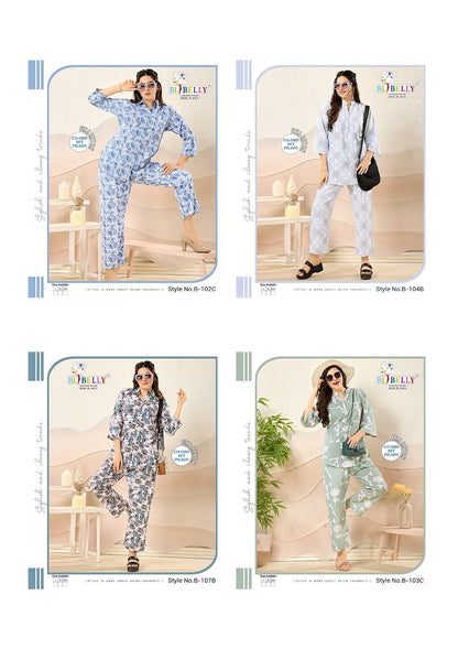 Fiza Belly Rayon 24Kg Co Ord Set Manufacturer India