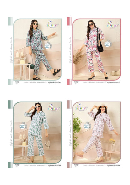 Fiza Belly Rayon 24Kg Co Ord Set Manufacturer India