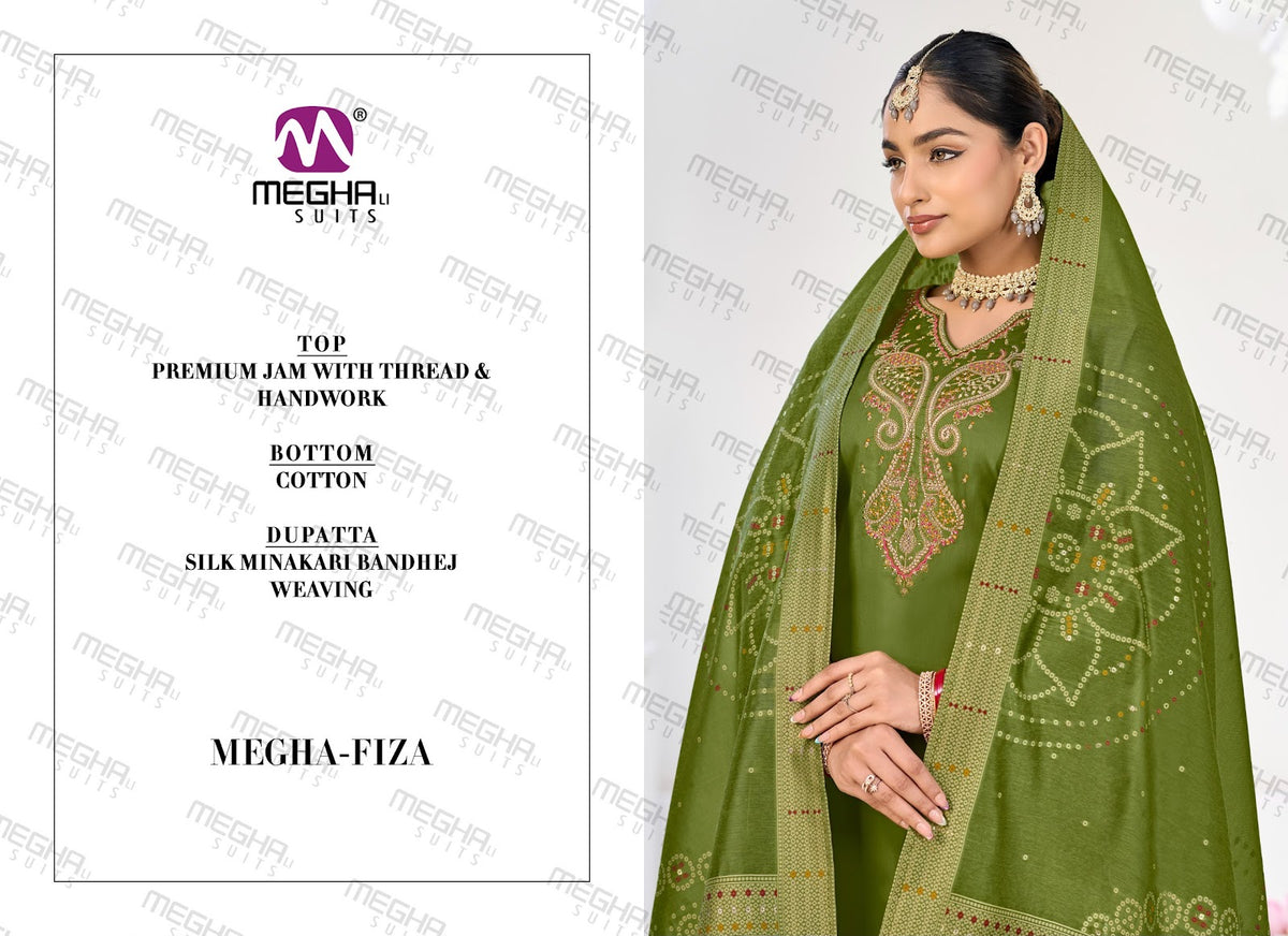 Fiza Megha Jam Pant Style Suits Wholesale