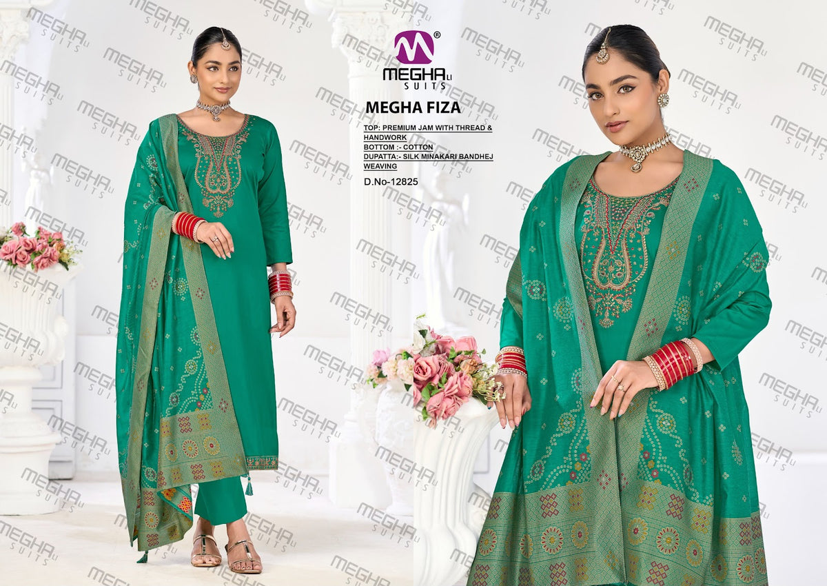 Fiza Megha Jam Pant Style Suits Wholesale