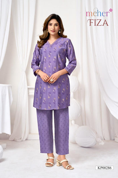 Fiza Meher Vertican Co Ord Set Exporter