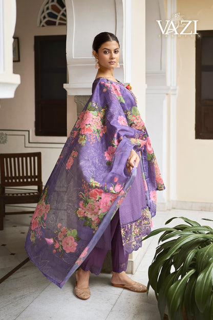 Fiza Vazi Fashion Pure Viscose Readymade Pant Style Suits Exporter Ahmedabad