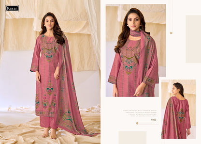 Fiza Vol 1 Kesar Gadwal Silk Karachi Salwar Suits Wholesaler Ahmedabad