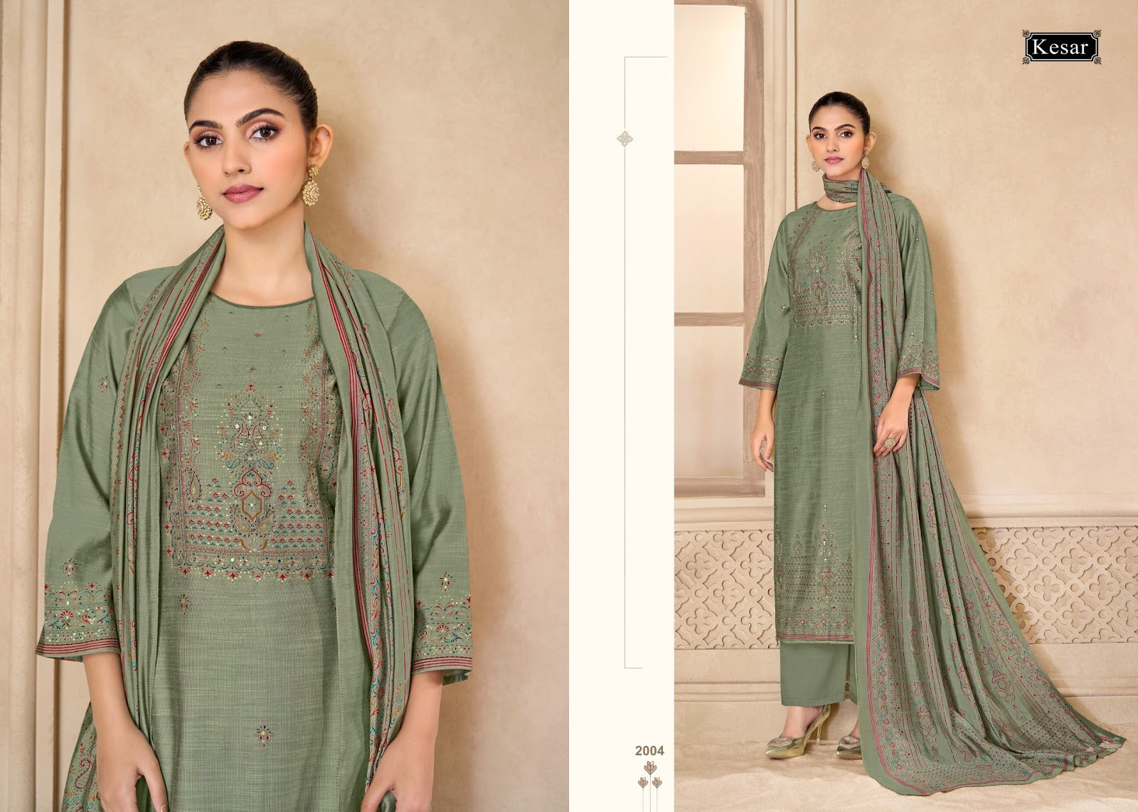 Fiza Vol 2 Kesar Gadwal Silk Karachi Salwar Suits Wholesale Price