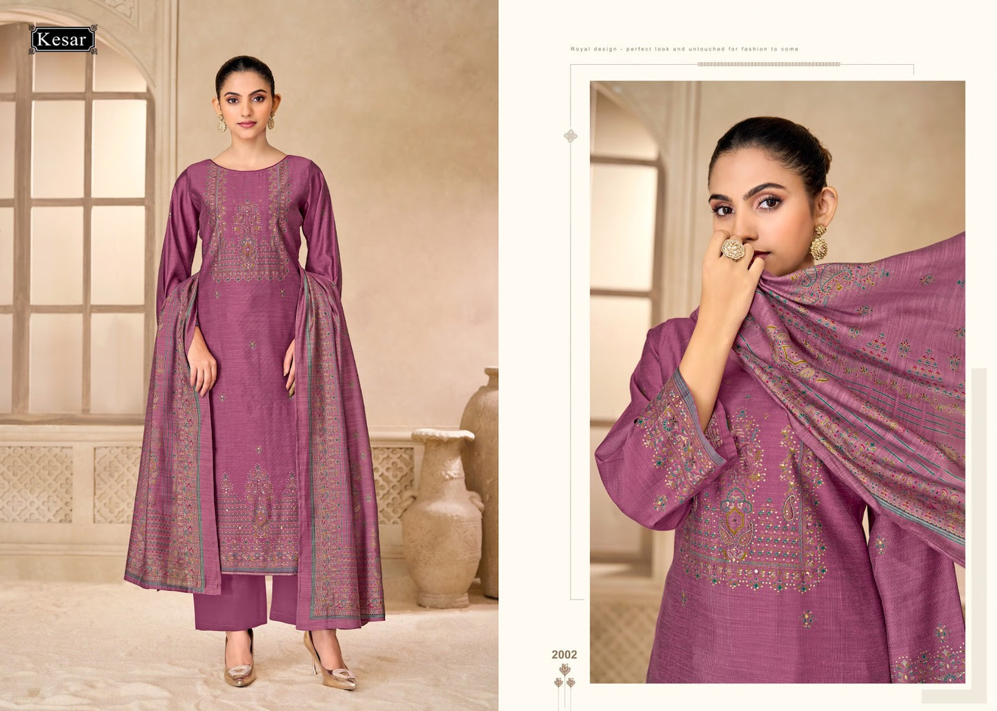 Fiza Vol 2 Kesar Gadwal Silk Karachi Salwar Suits Wholesale Price