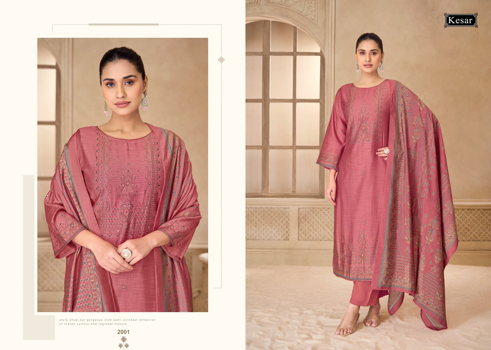Fiza Vol 2 Kesar Gadwal Silk Karachi Salwar Suits Wholesale Price