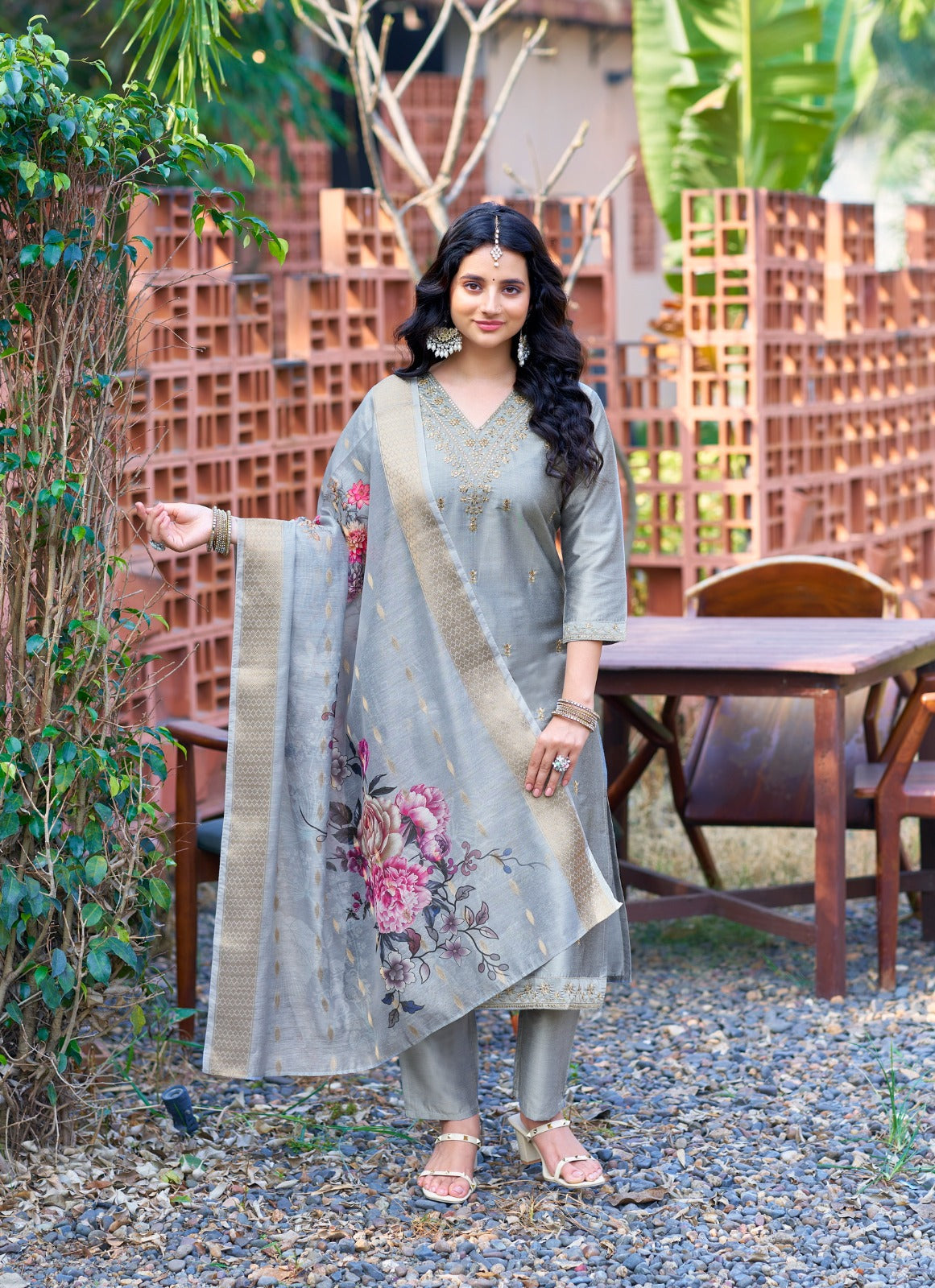Fiza Vol 2 Mystic 9 Banglori Silk Readymade Pant Style Suits Supplier India