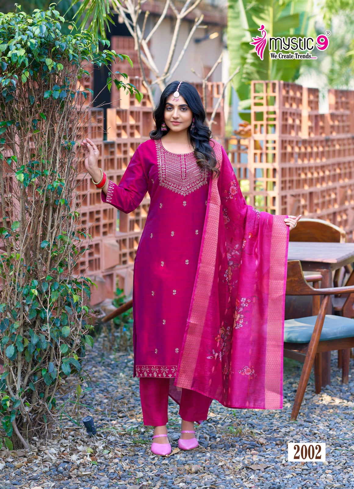 Fiza Vol 2 Mystic 9 Banglori Silk Readymade Pant Style Suits Supplier India