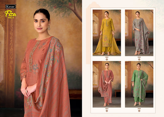 Fiza Vol 3 Kesar Gadwal Silk Karachi Salwar Suits Wholesale