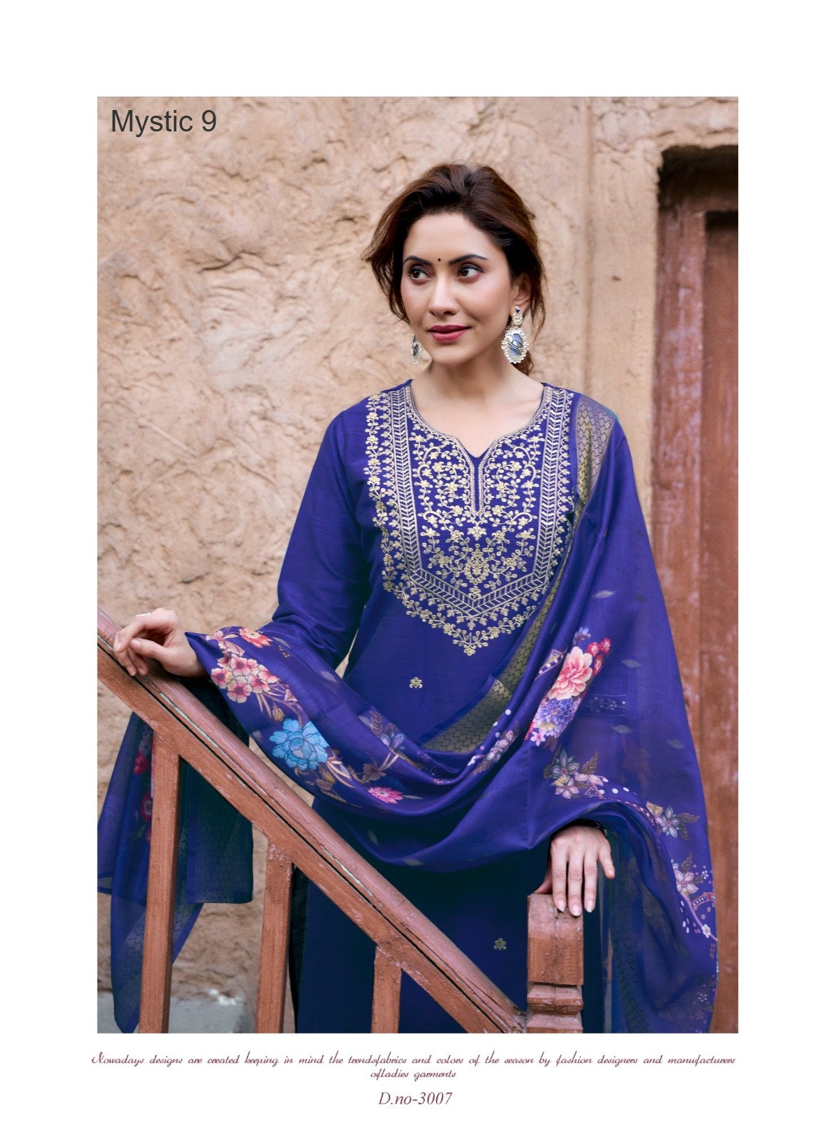 Fiza Vol 3 Mystic 9 Banglori Silk Readymade Pant Style Suits Wholesaler Ahmedabad