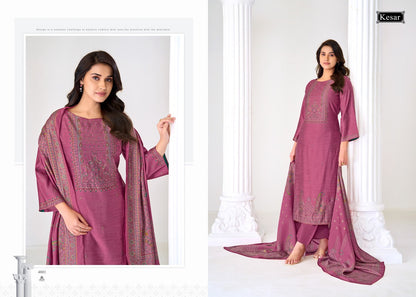 Fiza Vol 4 Kesar Gadwal Silk Karachi Salwar Suits Exporter India