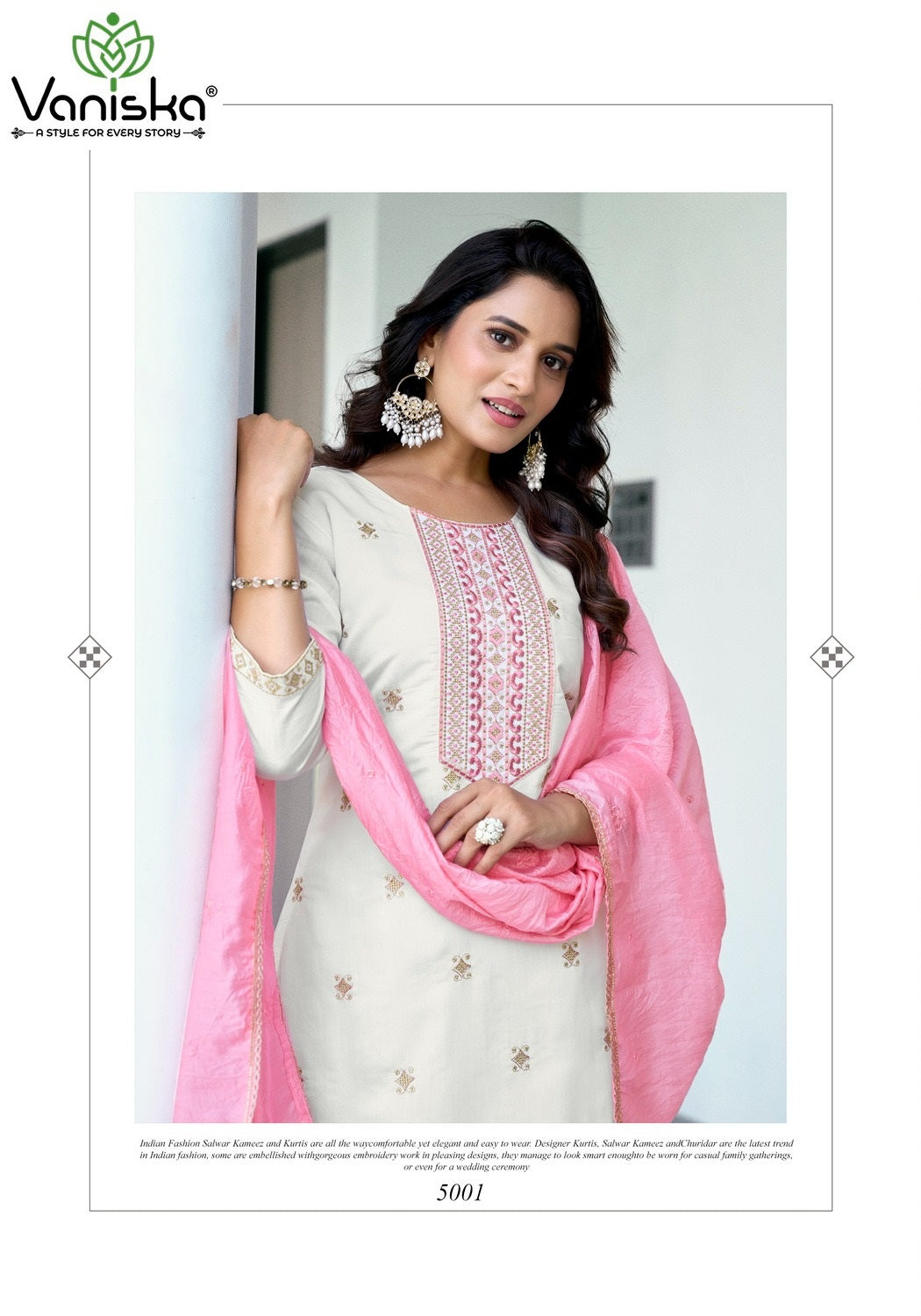 Fiza Vol 5 Vaniska Roman Silk Readymade Pant Style Suits Wholesaler Ahmedabad