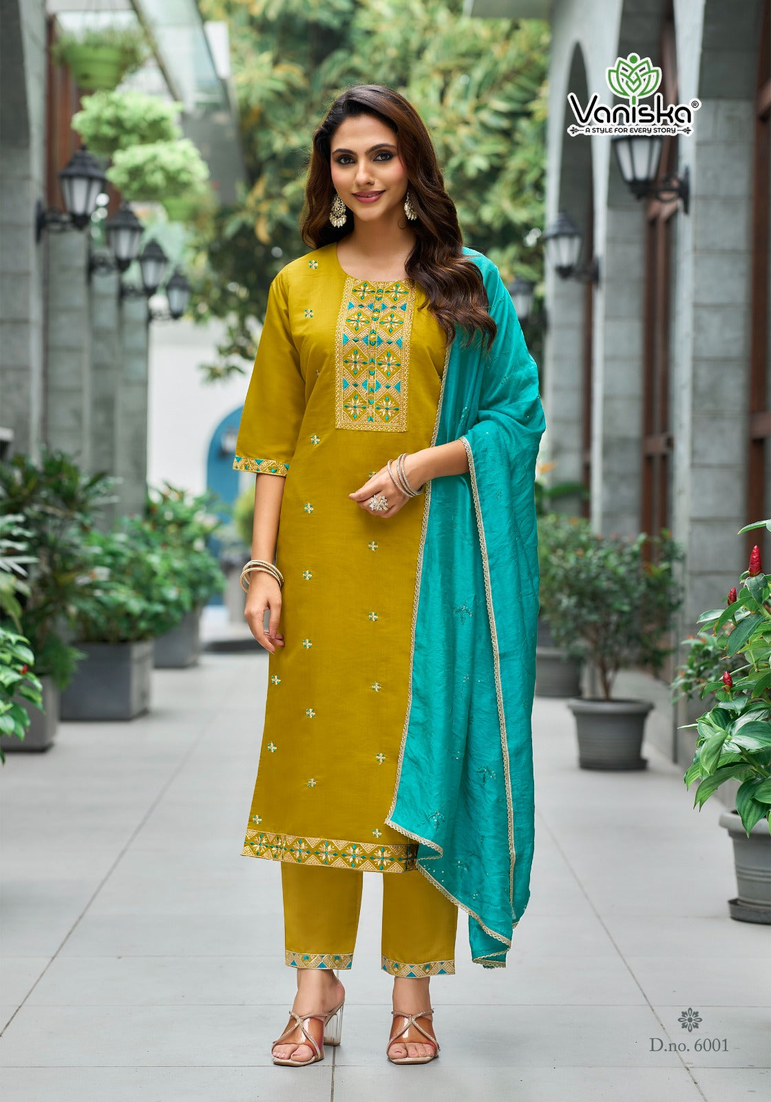 Fiza Vol 6 Vaniska Roman Silk Readymade Pant Style Suits Manufacturer Ahmedabad