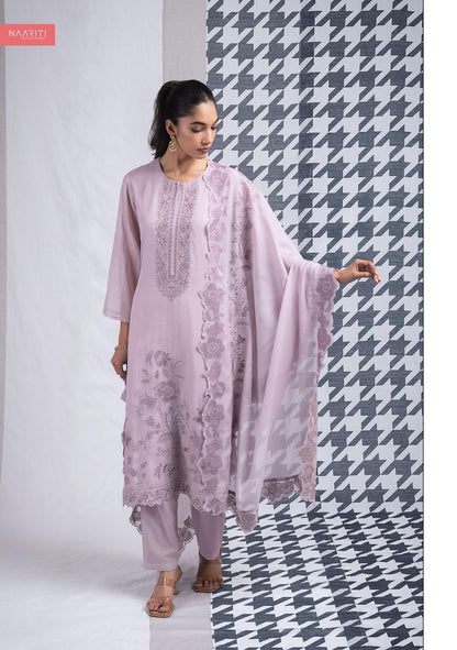 Fizrit Naariti Mul Chanderi Pant Style Suits Supplier Gujarat