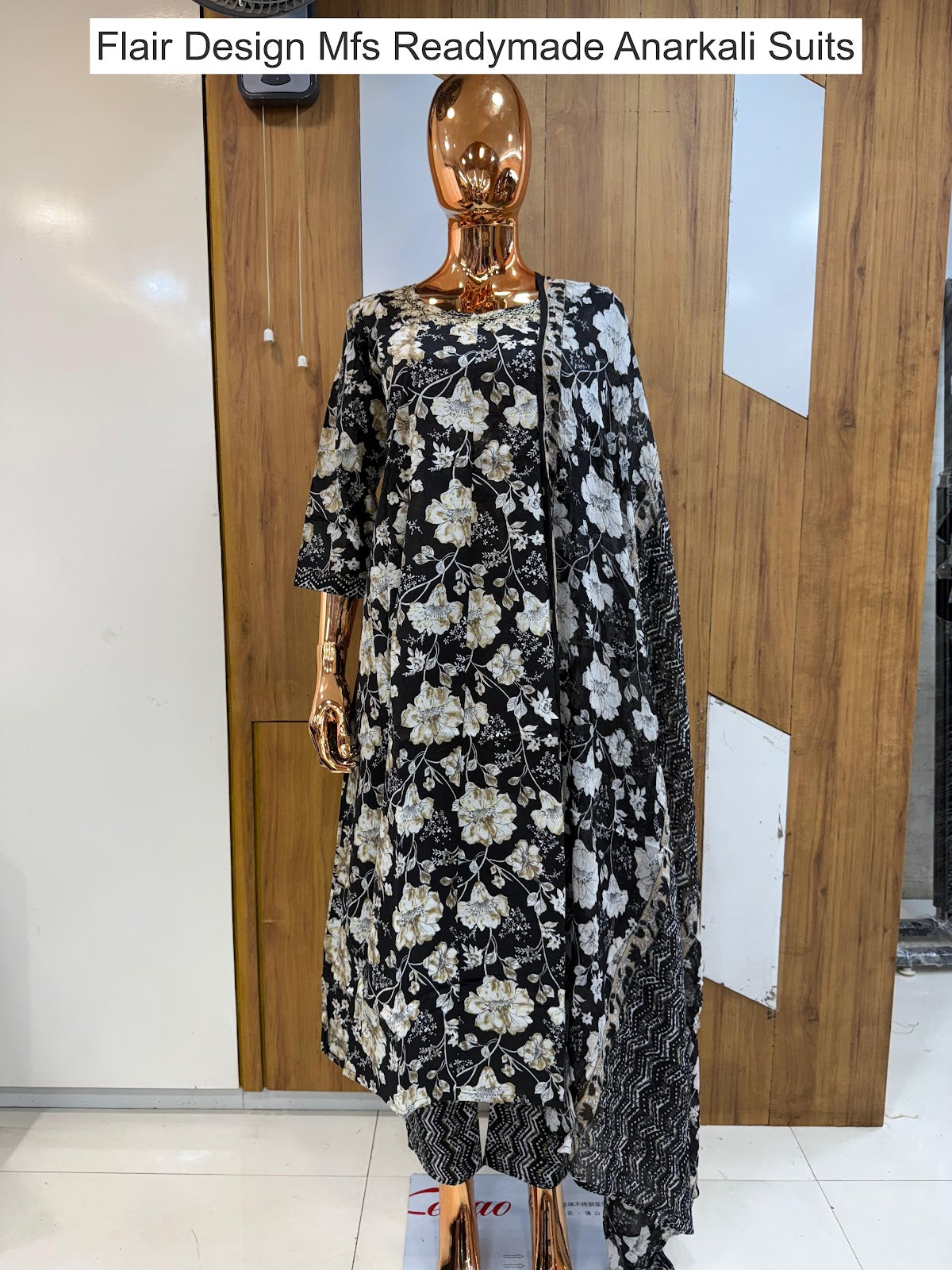 Flair Design Mfs Cotton Readymade Anarkali Suits Supplier