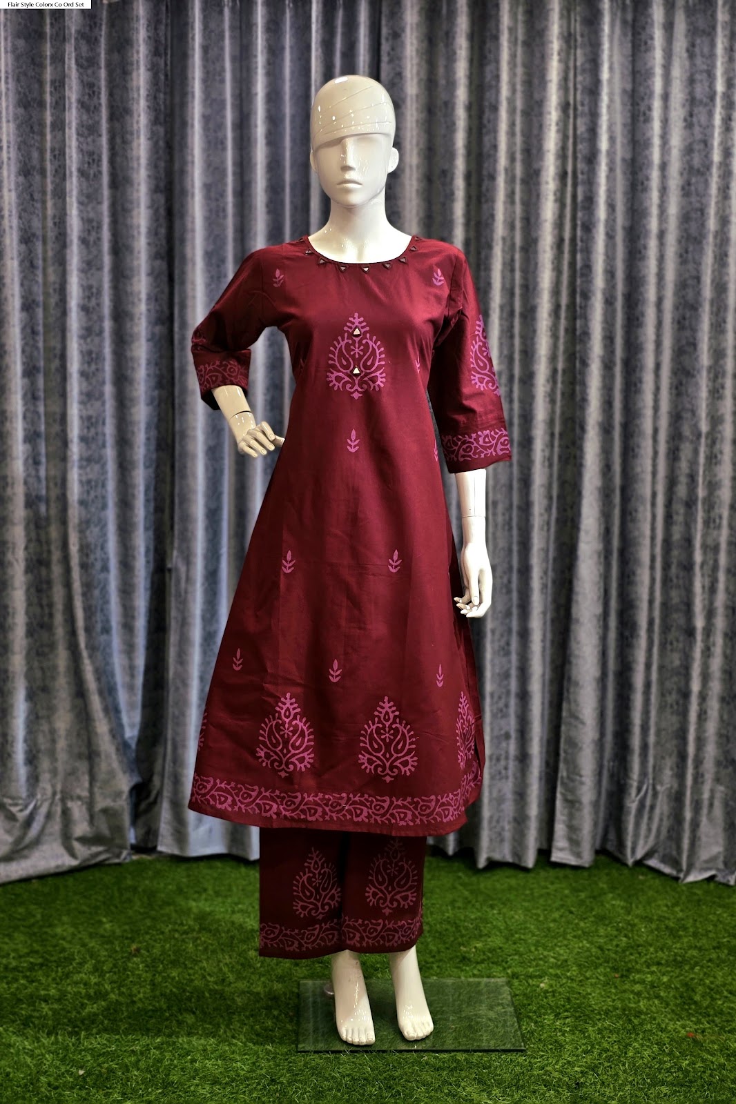 Flair Style Colorx Cotton Co Ord Set Exporter