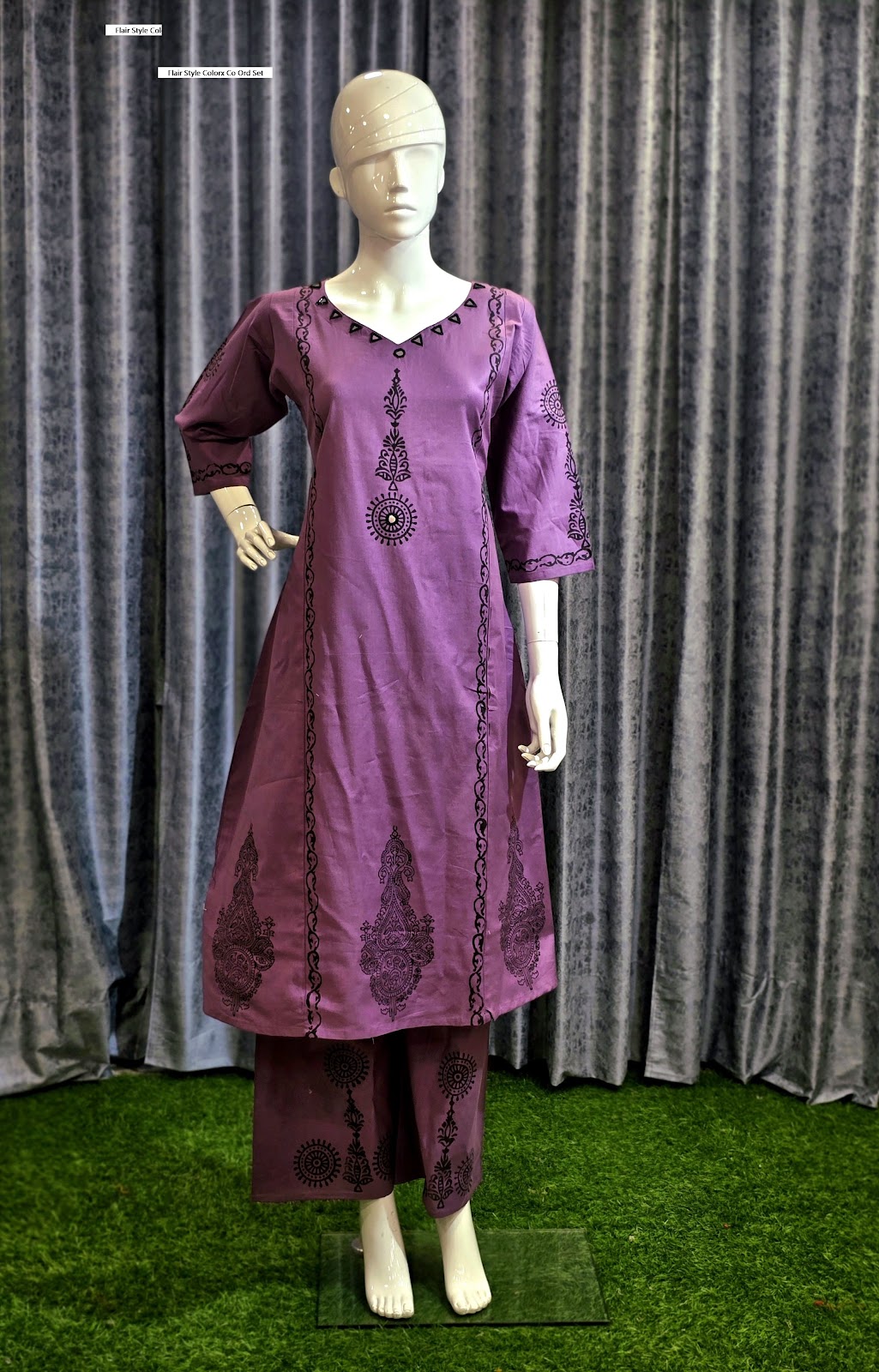 Flair Style Colorx Cotton Co Ord Set Exporter