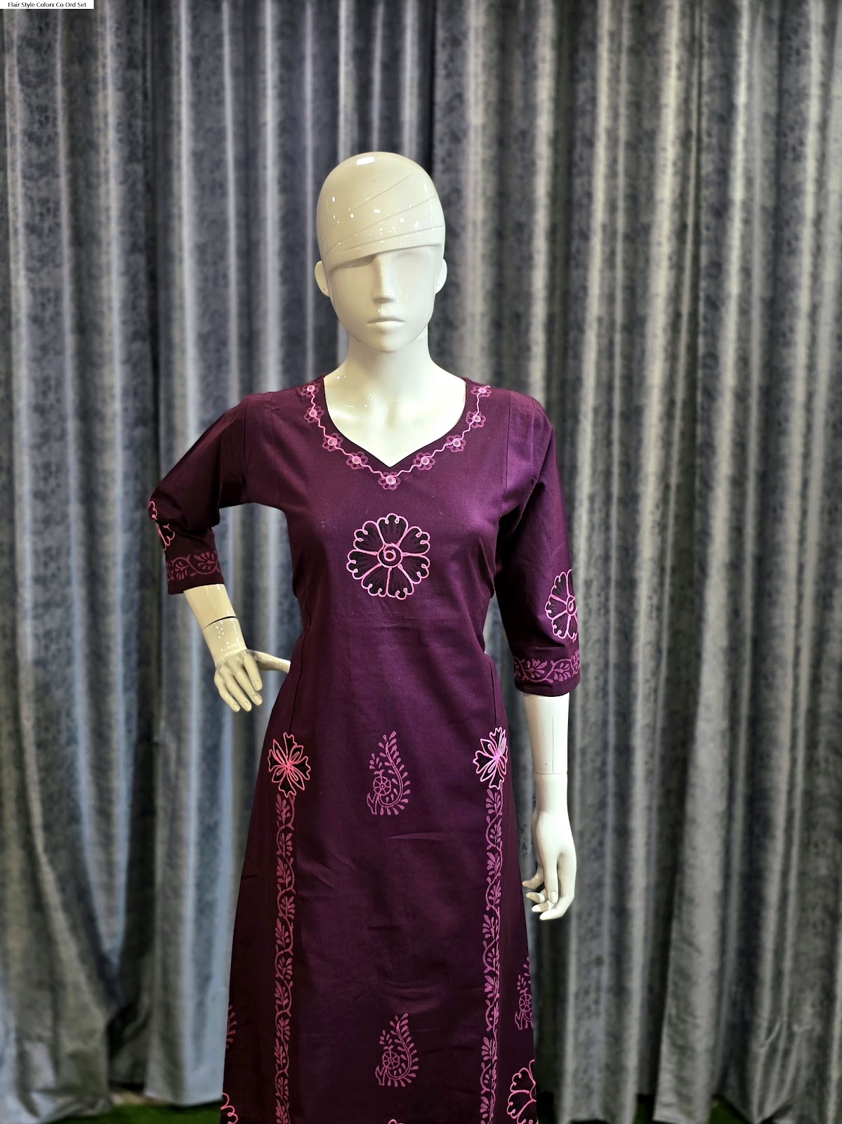 Flair Style Colorx Cotton Co Ord Set Exporter