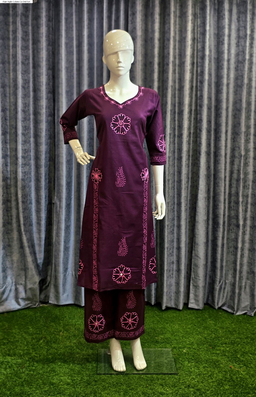 Flair Style Colorx Cotton Co Ord Set Exporter