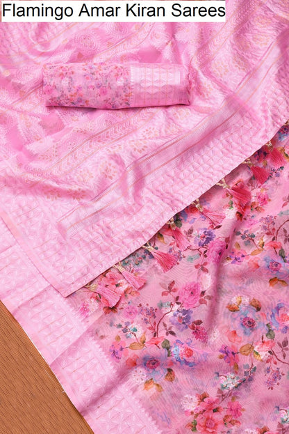 Flamingo Amar Kiran Cotton Sarees Exporter India