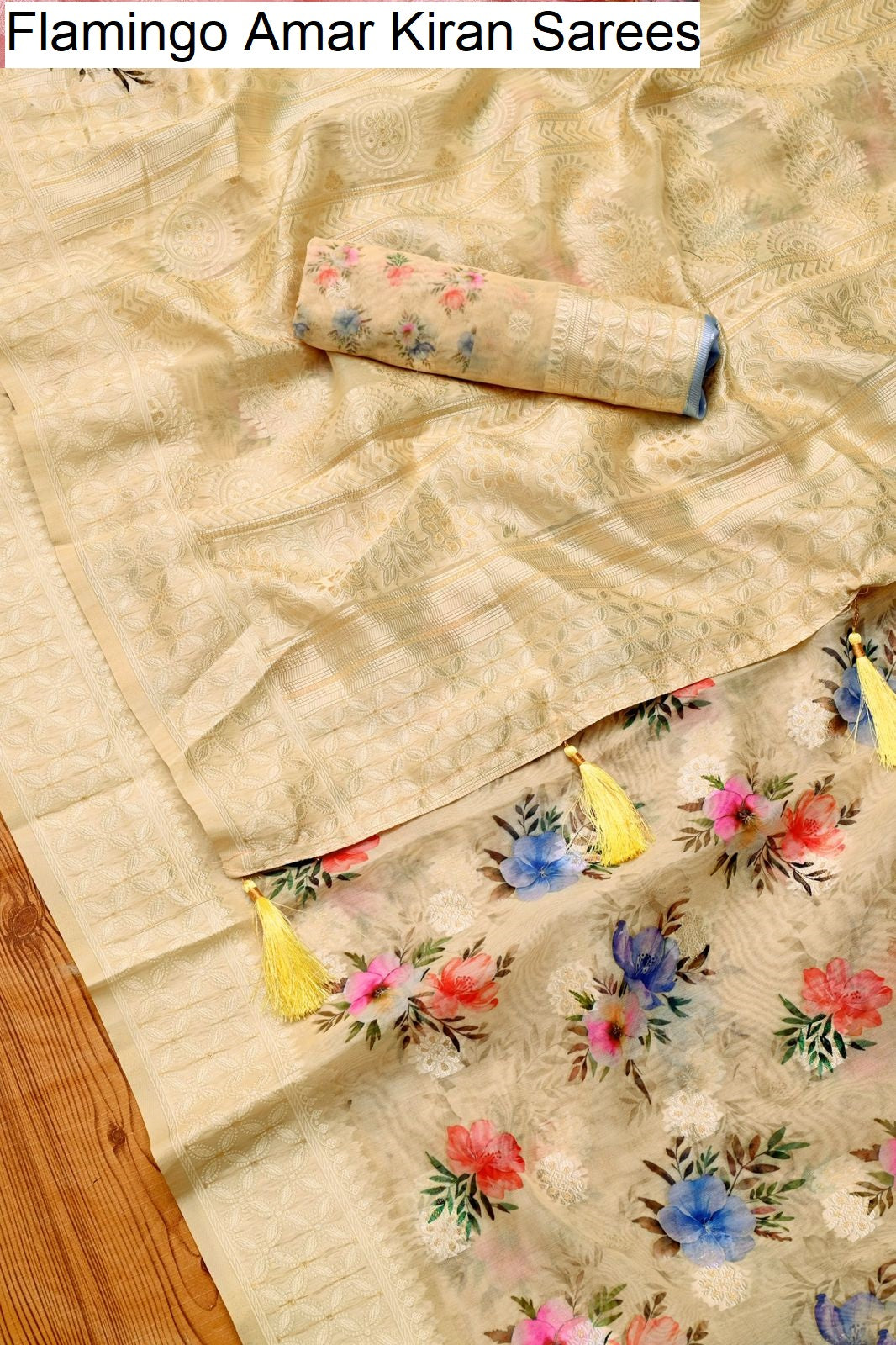 Flamingo Amar Kiran Cotton Sarees Exporter India