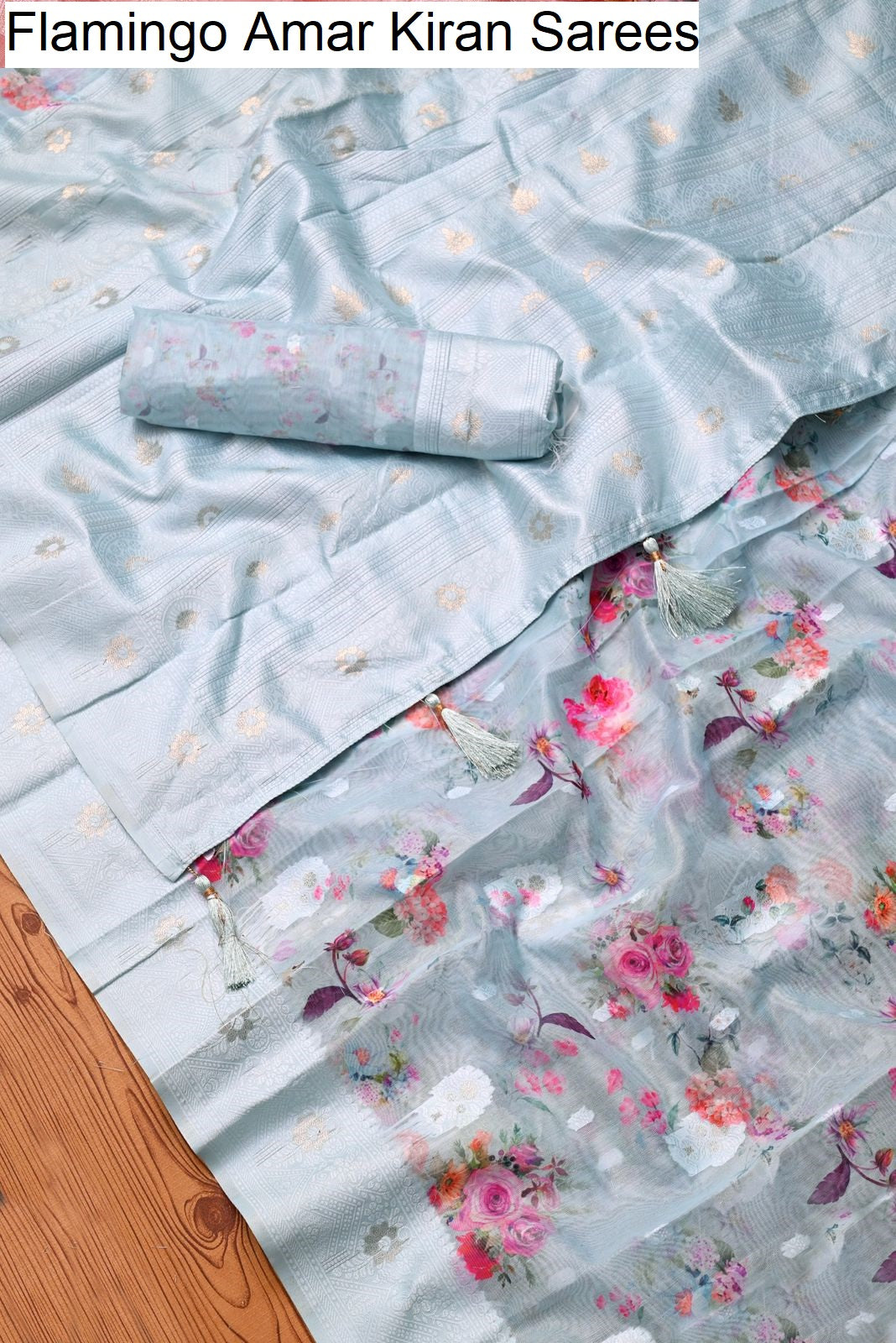 Flamingo Amar Kiran Cotton Sarees Exporter India