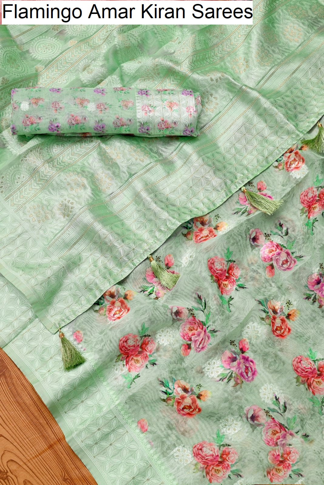 Flamingo Amar Kiran Cotton Sarees Exporter India
