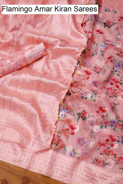 Flamingo Amar Kiran Cotton Sarees Exporter India