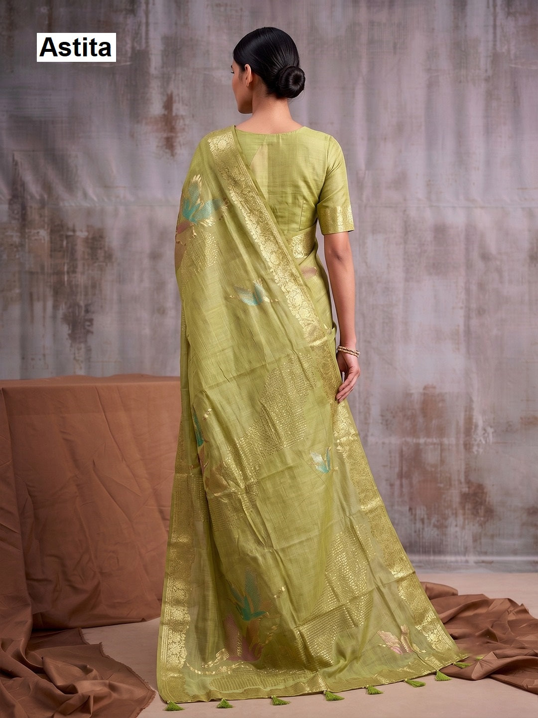 Flemingo Astita Linen Cotton Sarees Manufacturer Ahmedabad