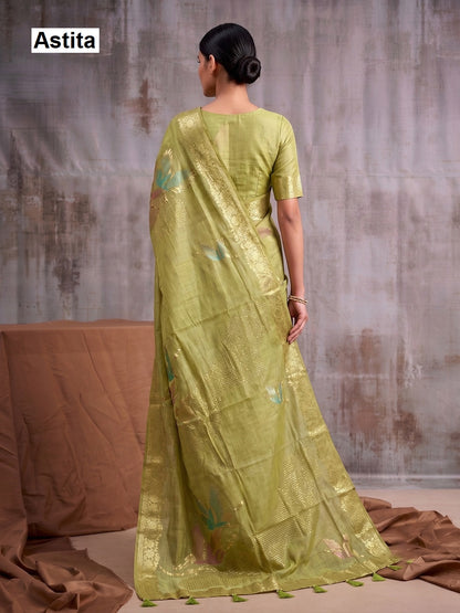 Flemingo Astita Linen Cotton Sarees Manufacturer Ahmedabad
