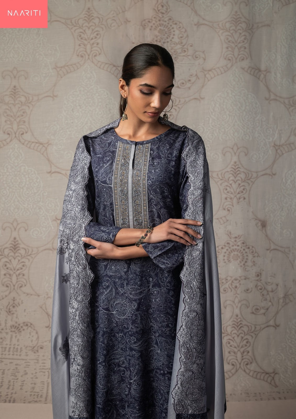 Flinza Naariti Pashmina Suits Exporter