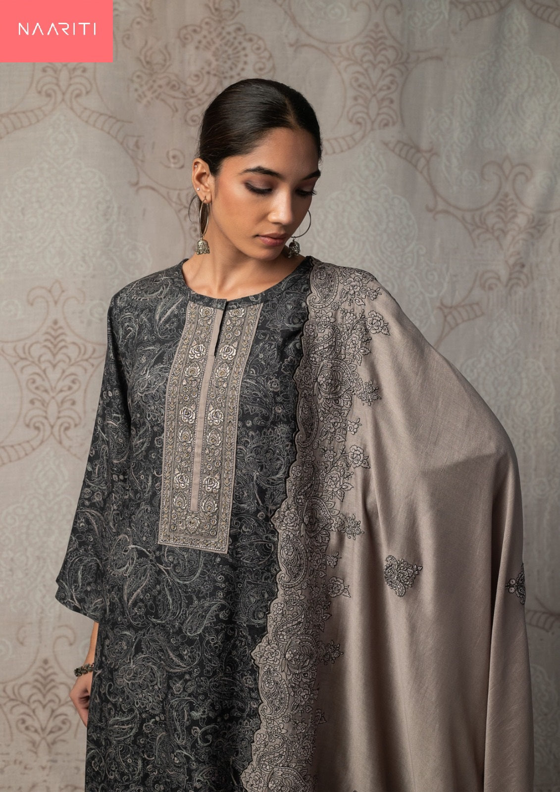 Flinza Naariti Pashmina Suits Exporter