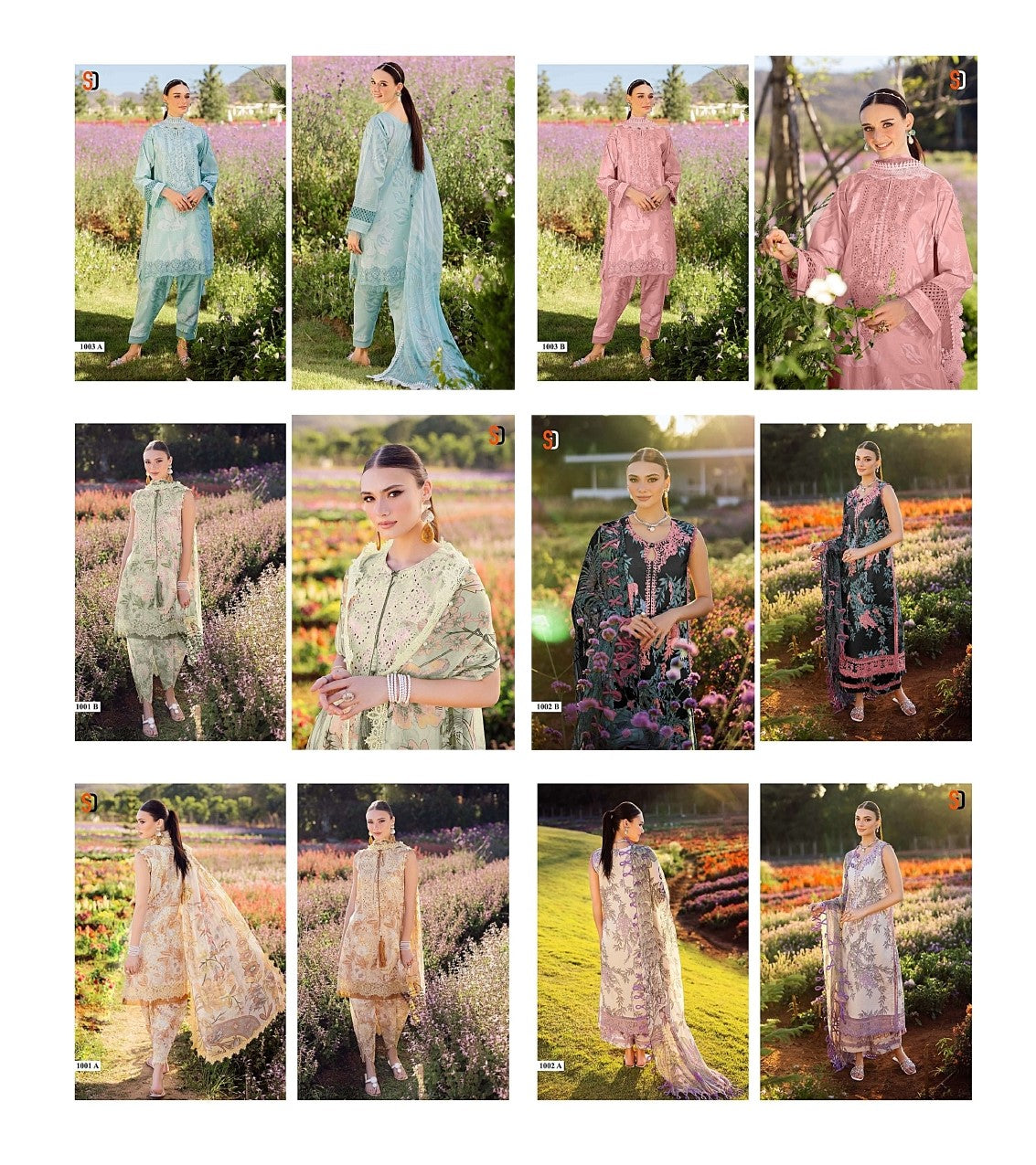 Flora Shraddha Designer Lawn Cotton Karachi Salwar Suits Manufacturer