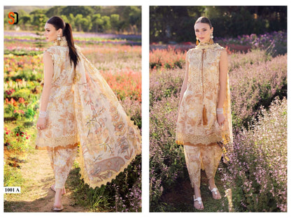 Flora Shraddha Designer Lawn Cotton Karachi Salwar Suits Manufacturer