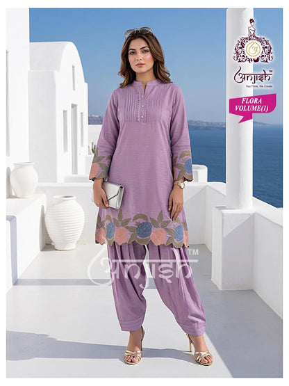Flora Vol 1 Anjish Chanderi Co Ord Set Manufacturer India
