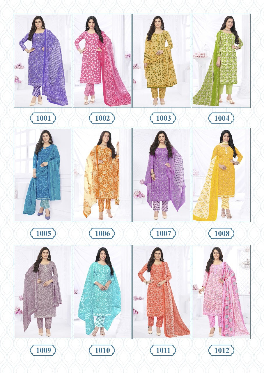 Flora Vol 1 Mangal Shree Fabrics Cotton Dress Material