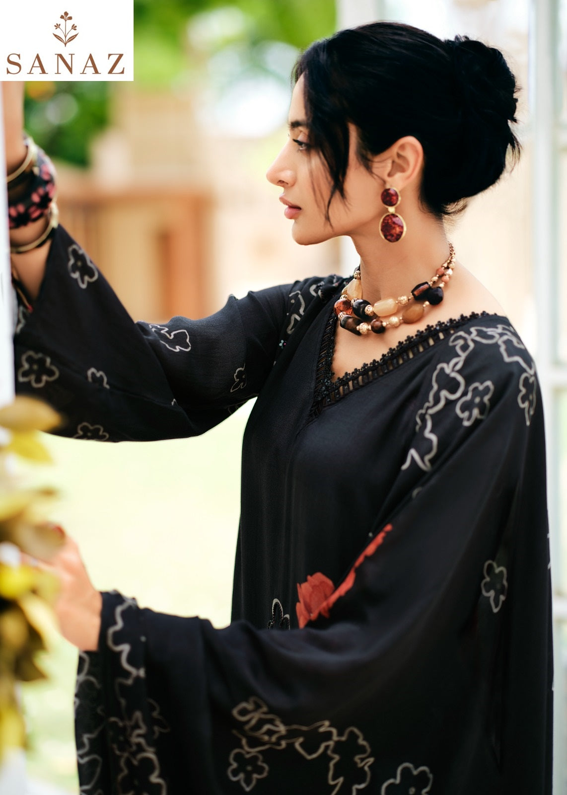 Floral Affair Sanaz Viscose Crape Pant Style Suits Exporter