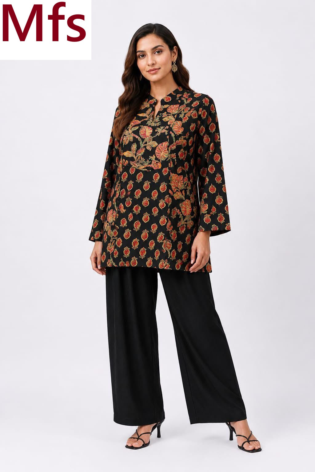 Floral Butis Mfs Cotton Short Kurtis Wholesaler Gujarat