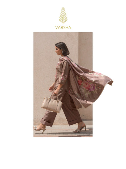 Floral Code Varshaa Viscose Plazzo Style Suits Wholesaler Gujarat