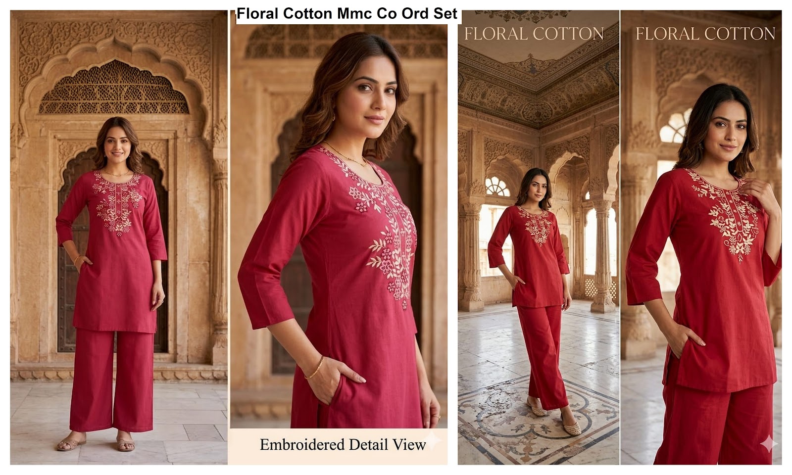 Floral Cotton Mmc Co Ord Set Manufacturer Gujarat