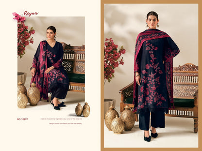 Floral Craft Reyna Bemberg Pant Style Suits Exporter