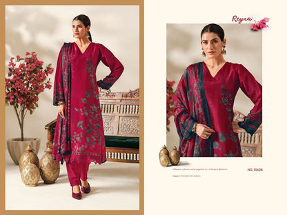 Floral Craft Reyna Bemberg Pant Style Suits Exporter