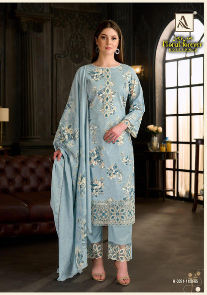 Floral Forever Edition 2 Alok Cambric Cotton Karachi Salwar Suits Wholesale Rate