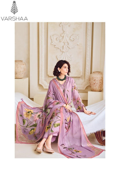 Floral Forever Varshaa Viscose Modal Pant Style Suits Wholesale Price