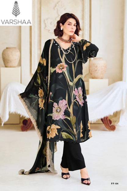 Floral Forever Varshaa Viscose Modal Pant Style Suits Wholesale Price