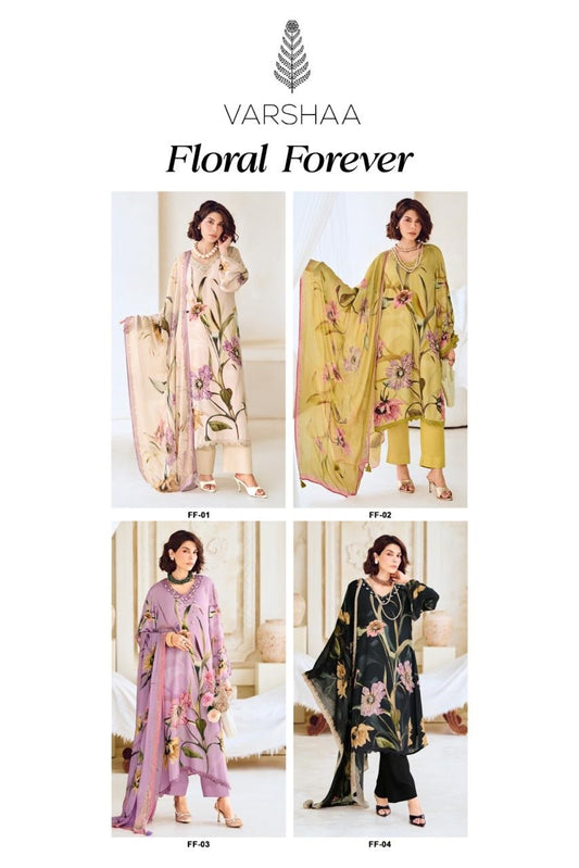 Floral Forever Varshaa Viscose Modal Pant Style Suits Wholesale Price