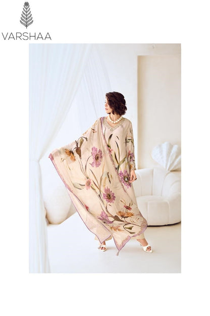 Floral Forever Varshaa Viscose Modal Pant Style Suits Wholesale Price