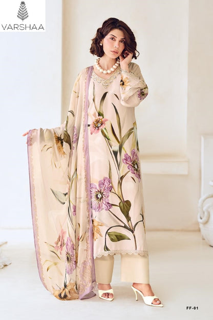 Floral Forever Varshaa Viscose Modal Pant Style Suits Wholesale Price