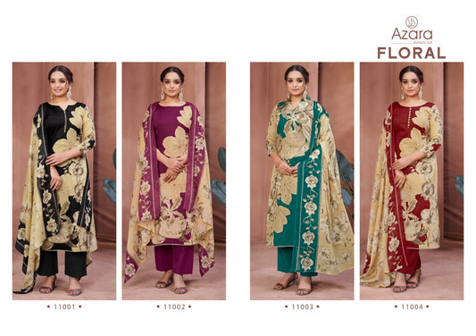 Floral Radhika Fashion Zam Cotton Pant Style Suits Manufacturer Ahmedabad